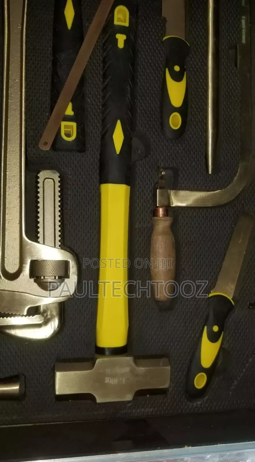 Complete Brass Tools Box
