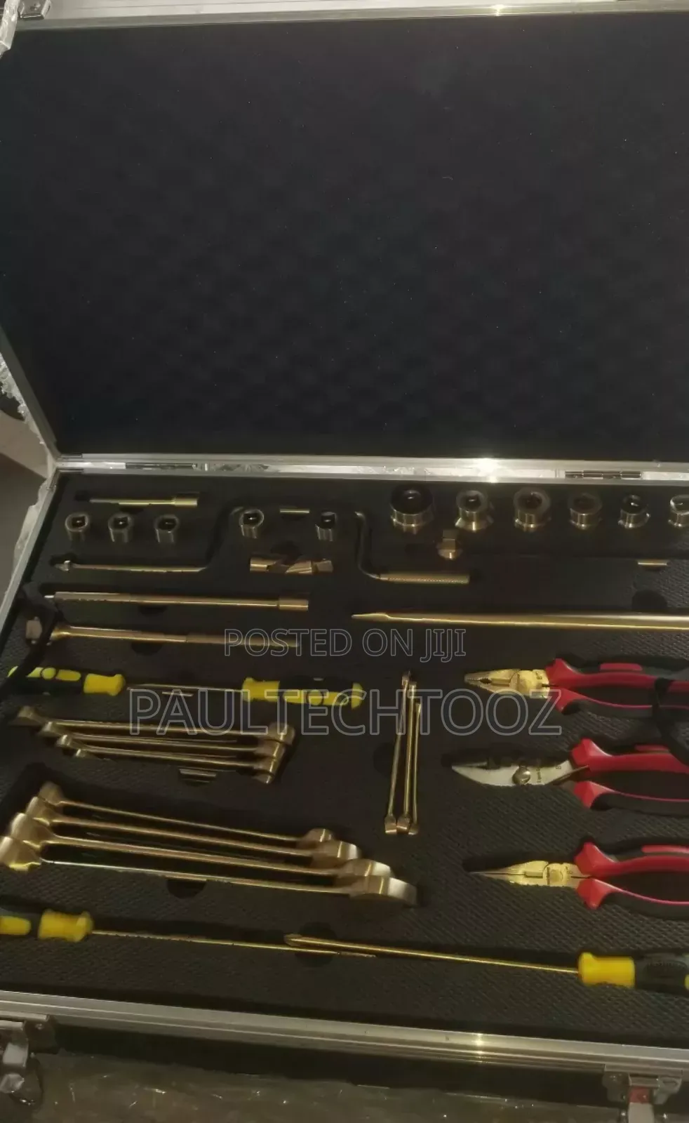 Complete Brass Tools Box