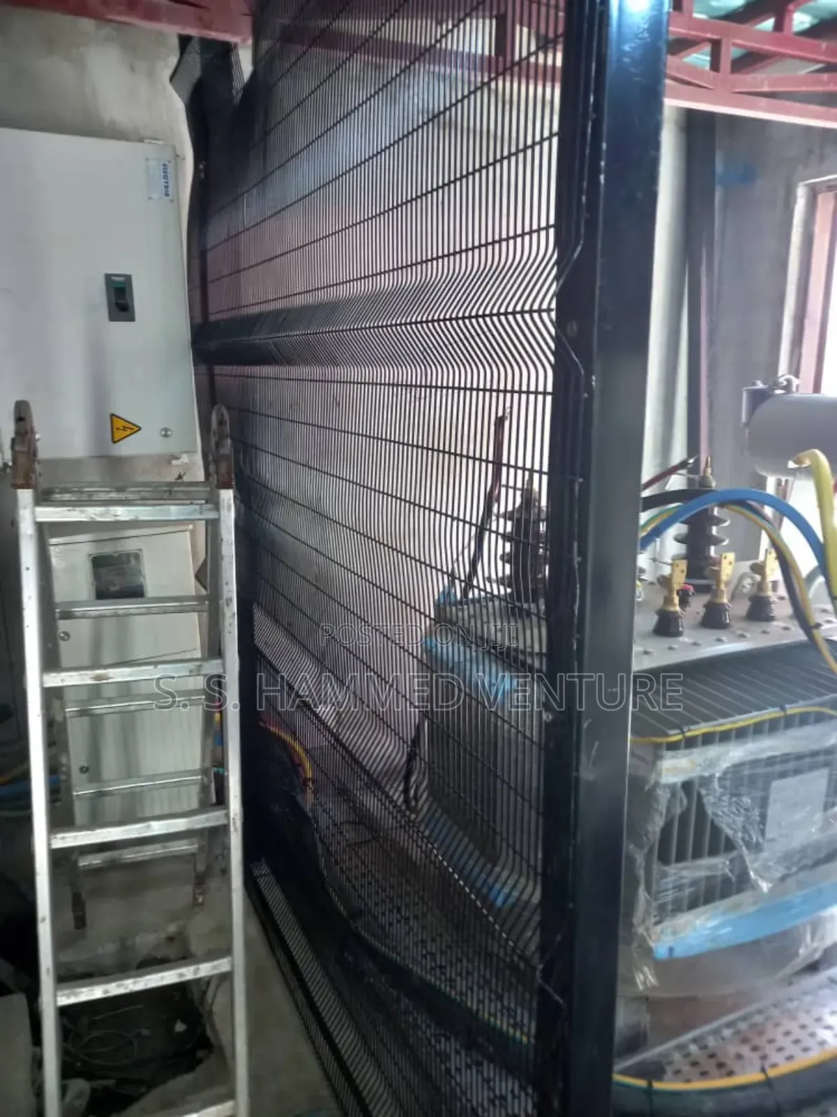 Transformer Panel Mesh Fencing Wires (Black Colour)