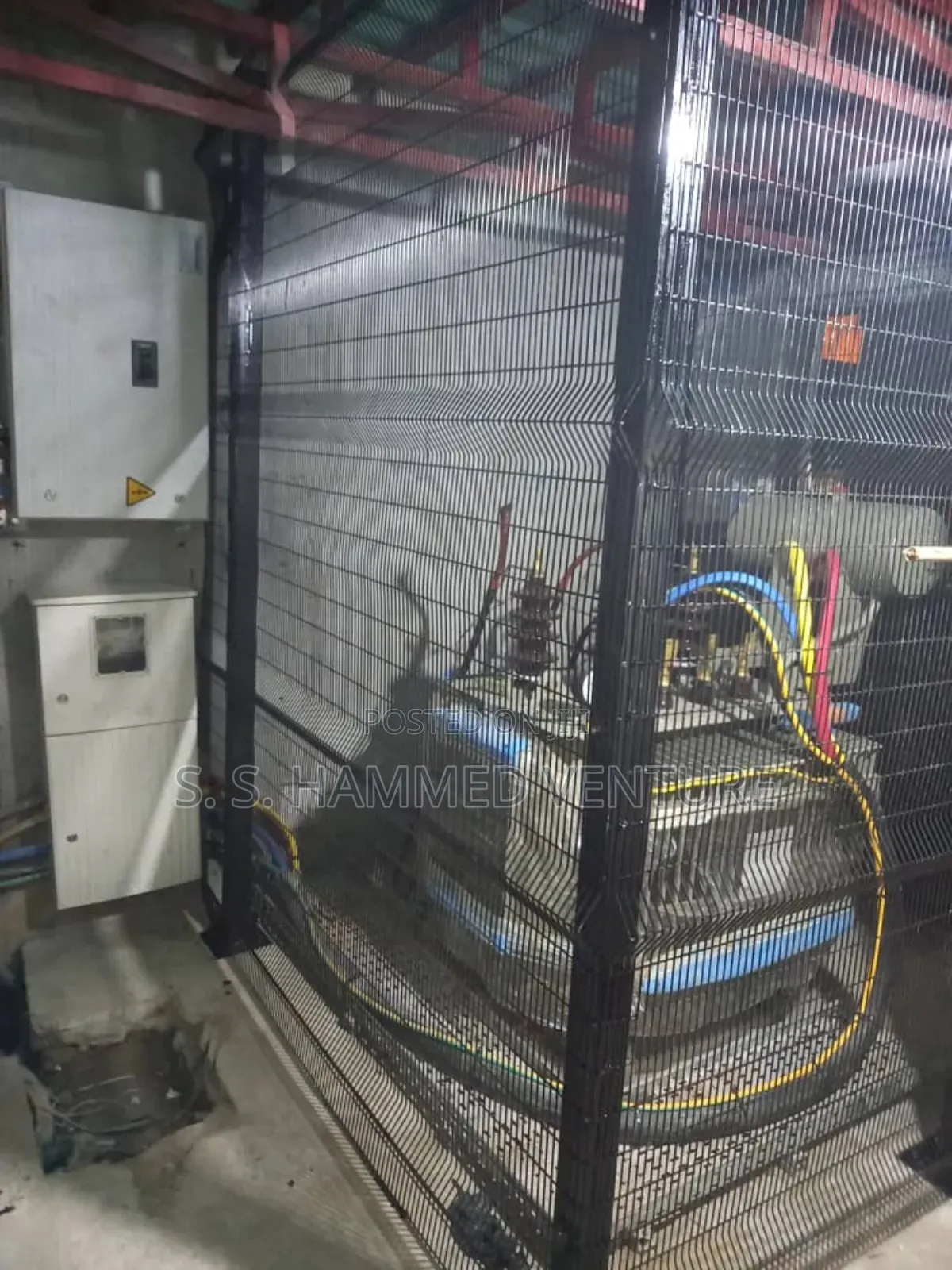 Transformer Panel Mesh Fencing Wires (Black Colour)