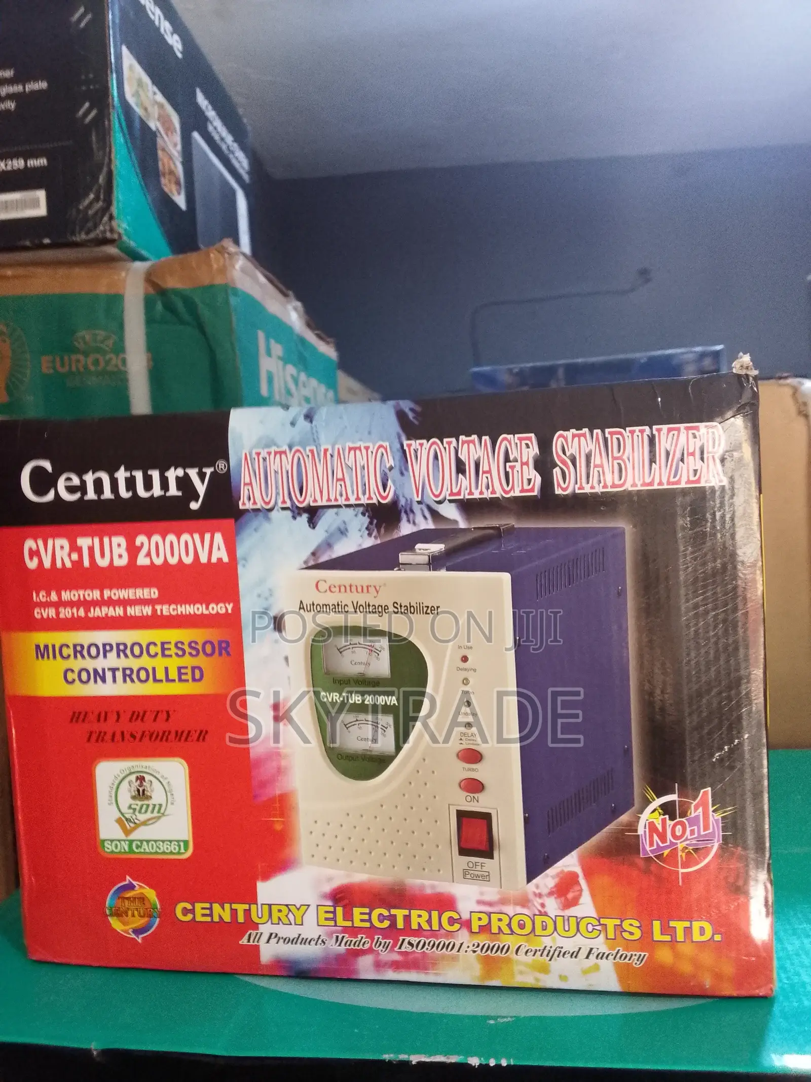 New Quality 2000va Capacity Stabilizer "Century"
