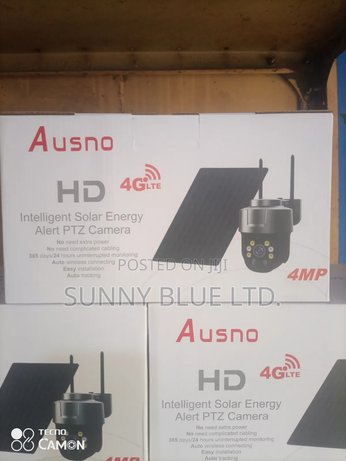 Solar CCTV Camera