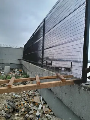 Foundation Bolts Panel Mesh Design (Black Shade Colour)