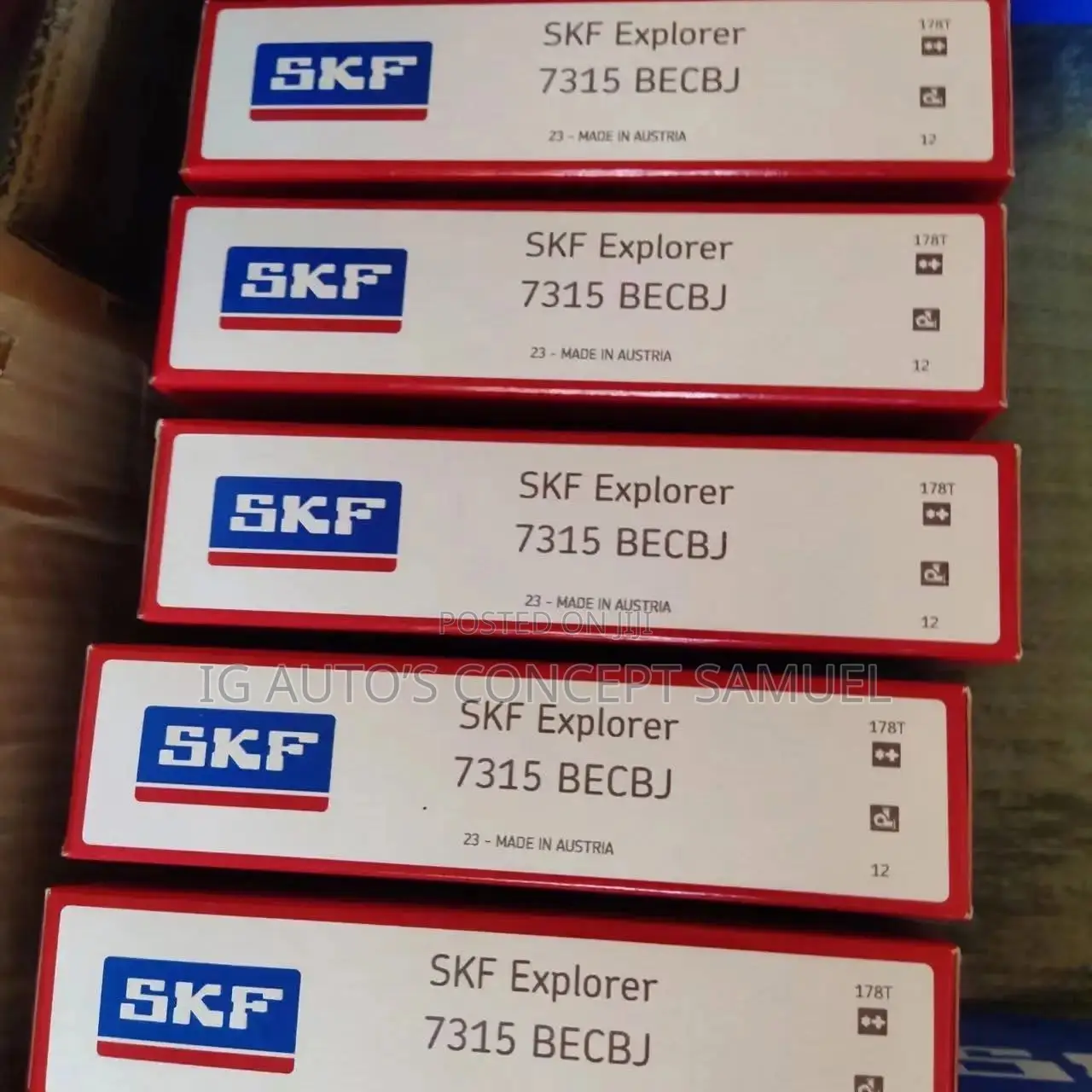 7315becbj SKF Bearing Available