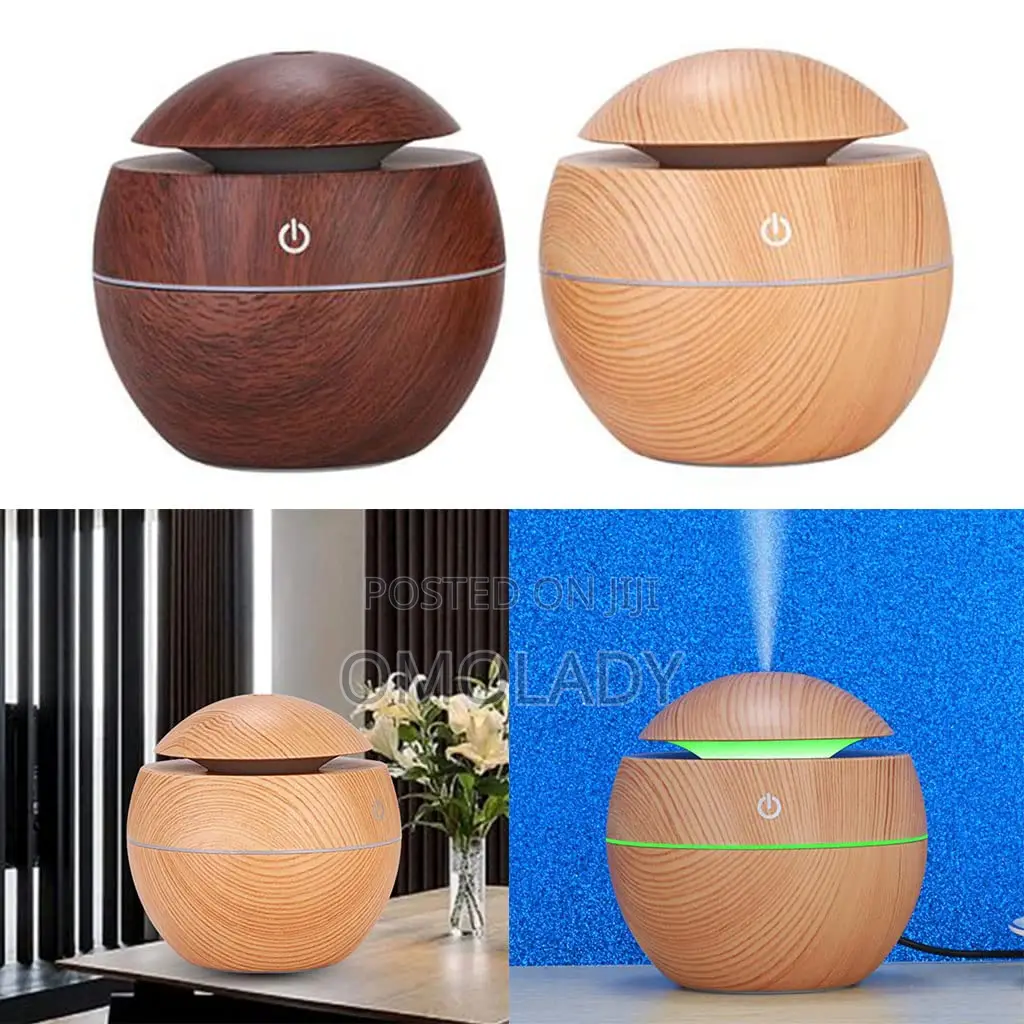 Wood Grain Usb Air Mist Humidifier