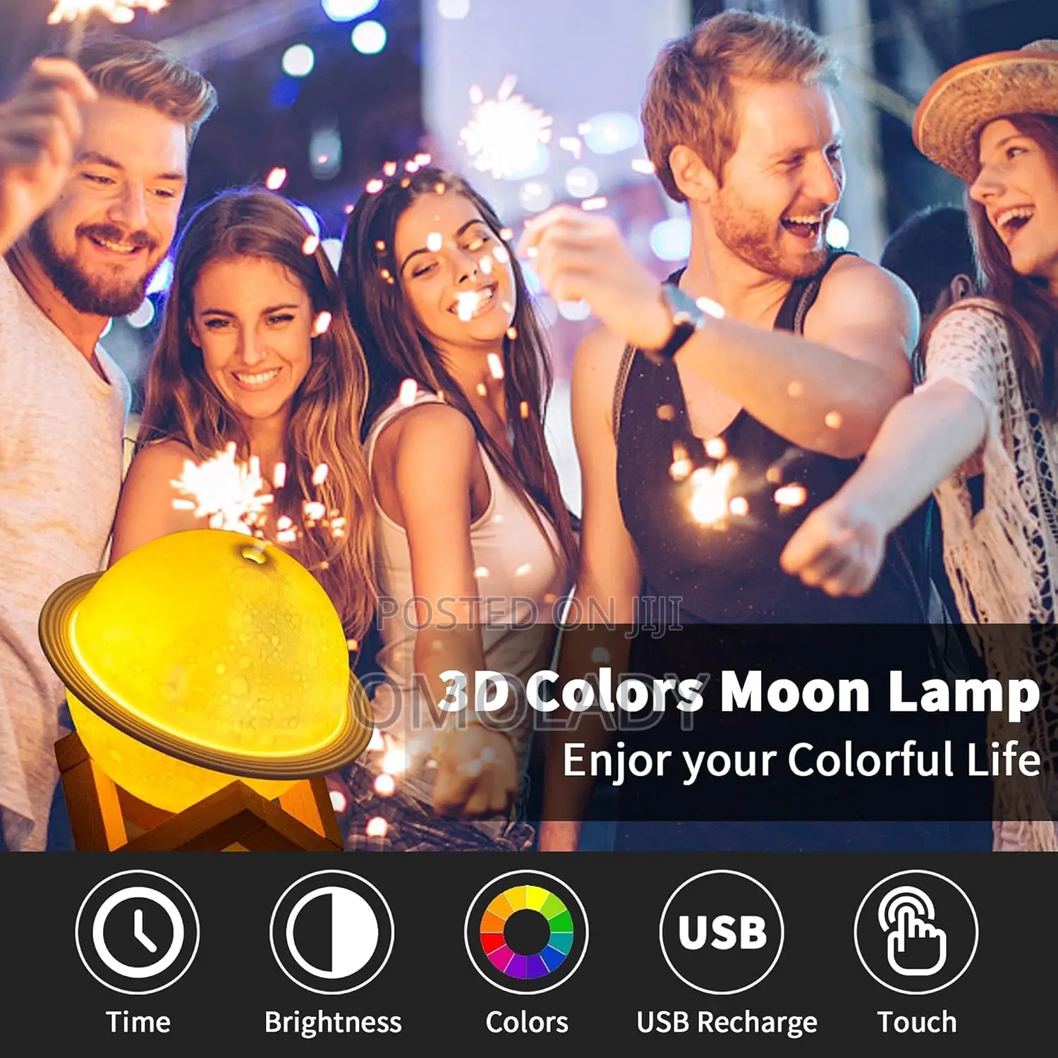 Colour Changing Planet Humidifier