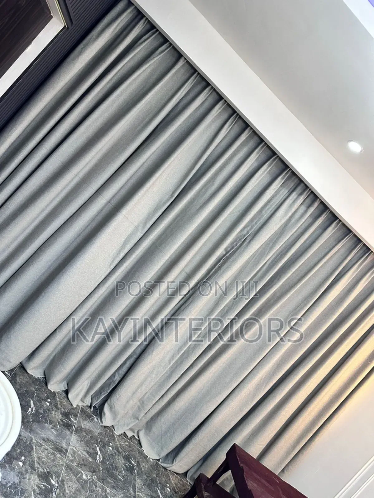 Light Gray Turkish Curtains