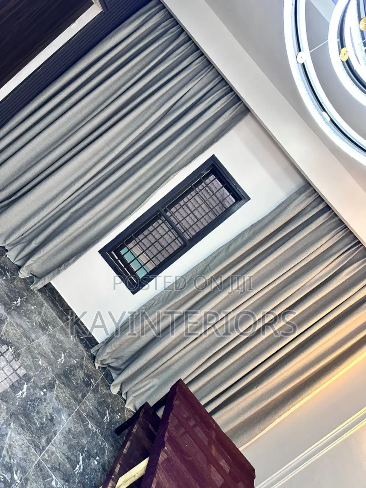 Light Gray Turkish Curtains