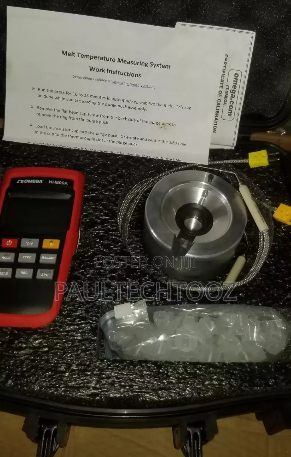 Melt Temperature Measurement System