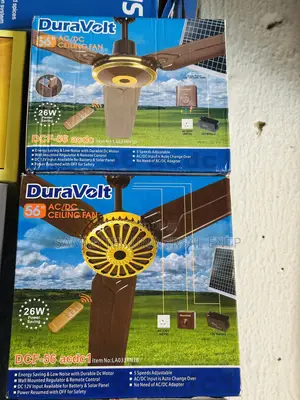 Brand New Duravolt Solar Fan Ceiling With 2yrs Warranty
