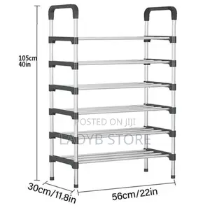 6layers Shoe Rack