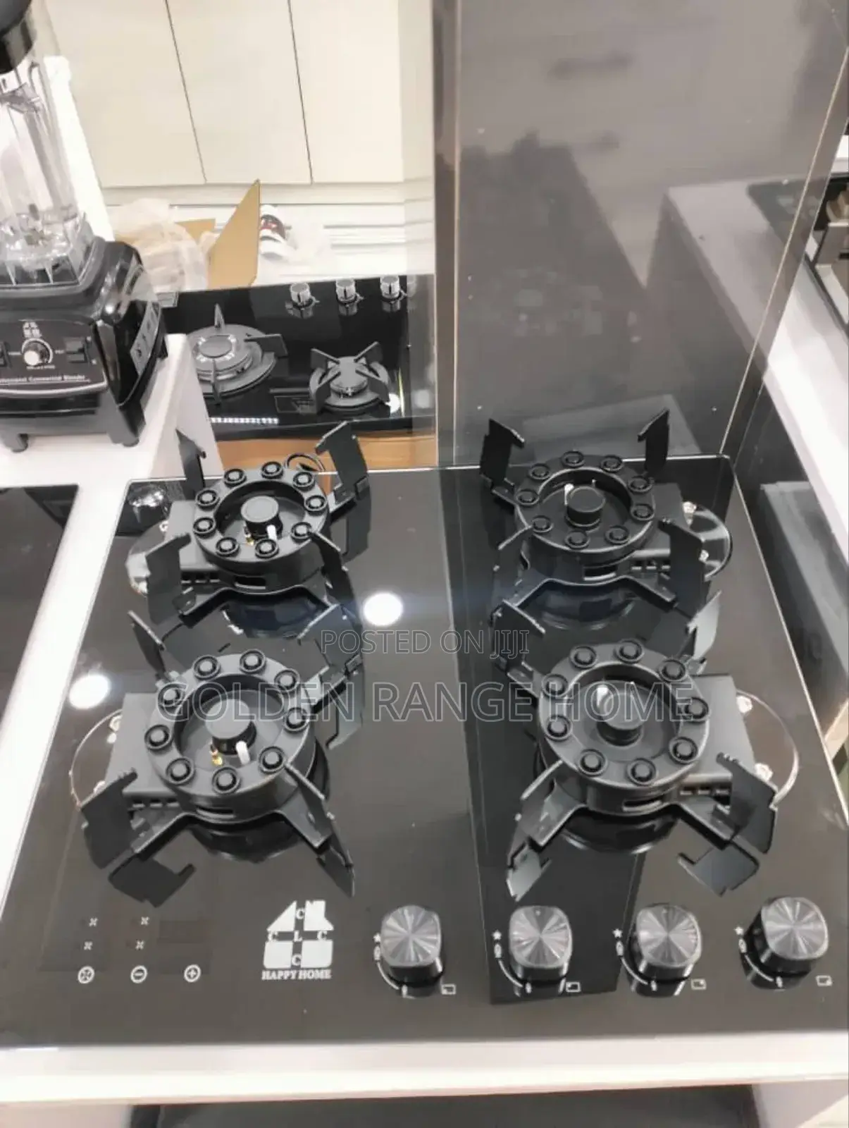 Digital 4 Burner Gashob (Flipp Up)