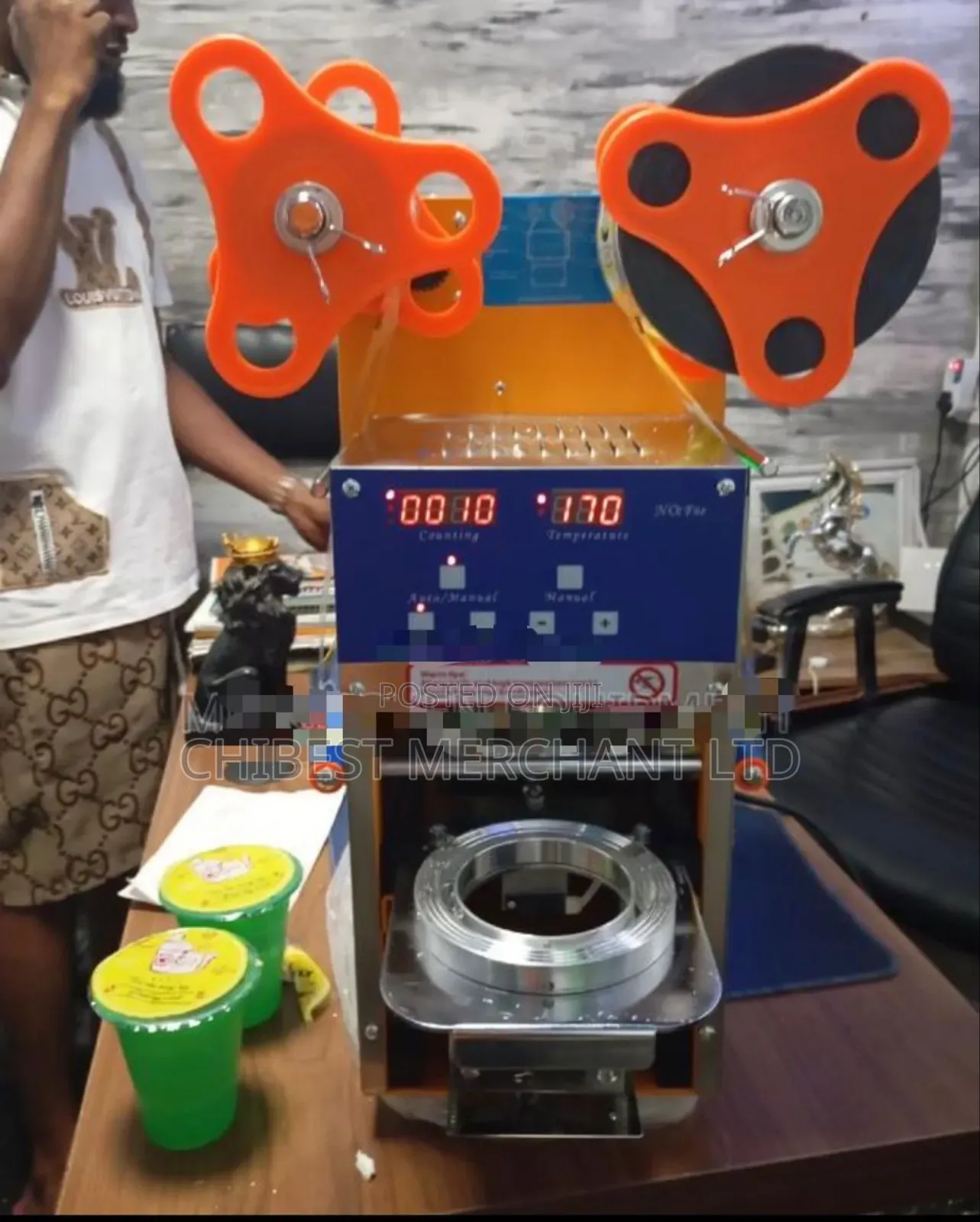 Automatic Cup Sealer Machine