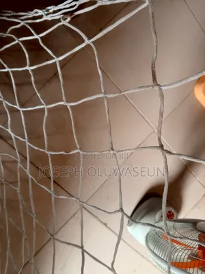 Safety Net for Power Line and Football Post