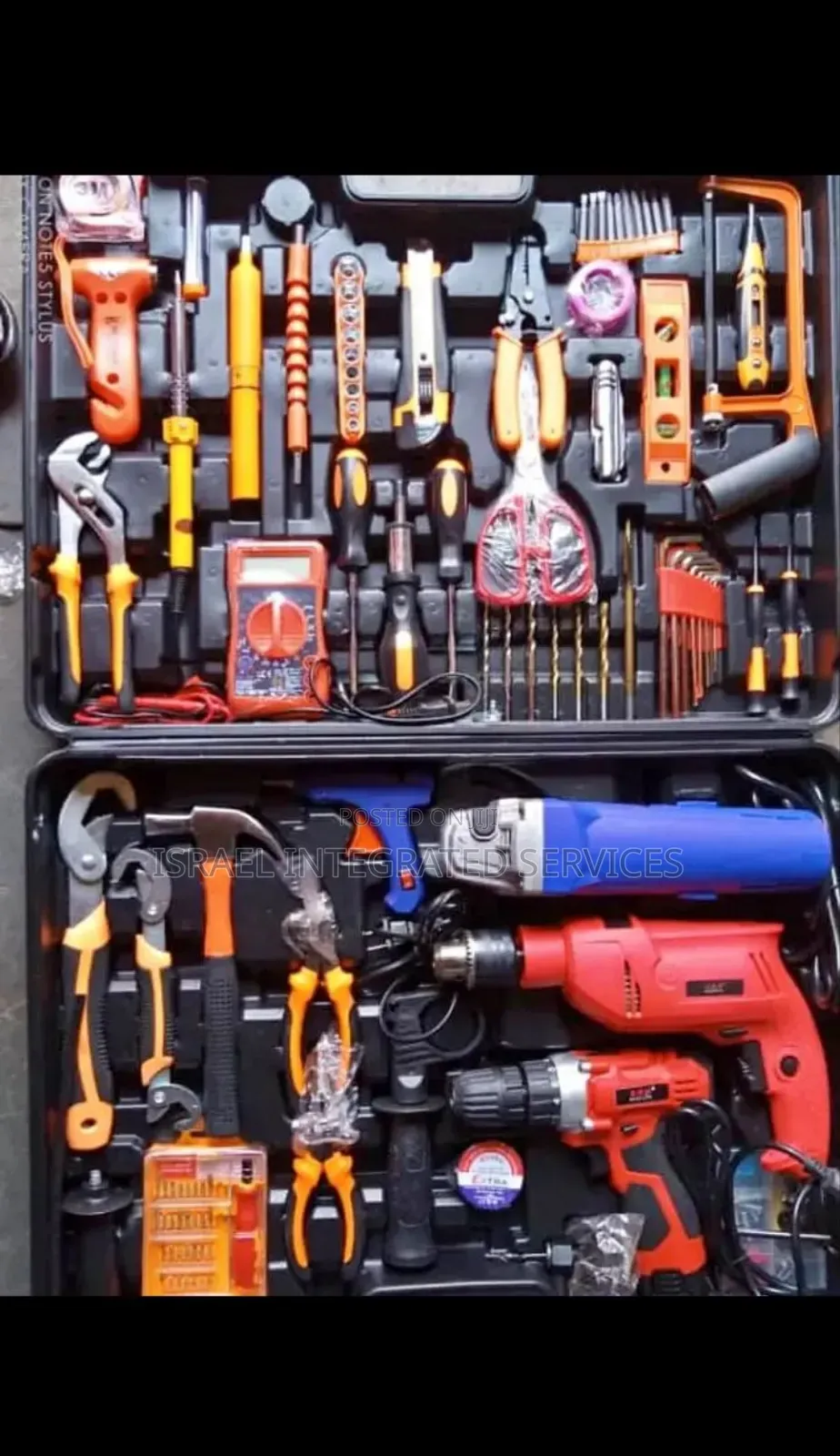 3 in 1 Complete Tools Boxes