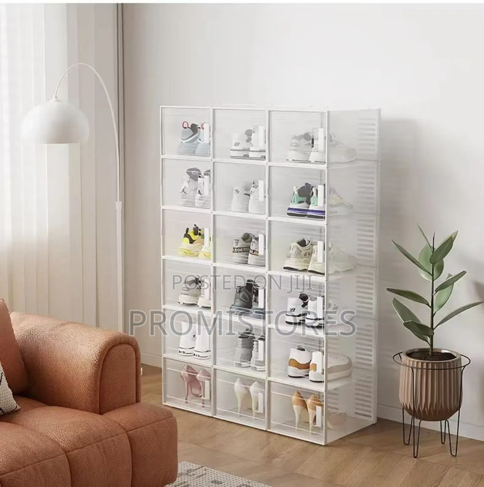6step Stackable Shoe/Bag Organiser