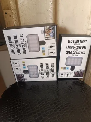 Led Cube Light With Clip