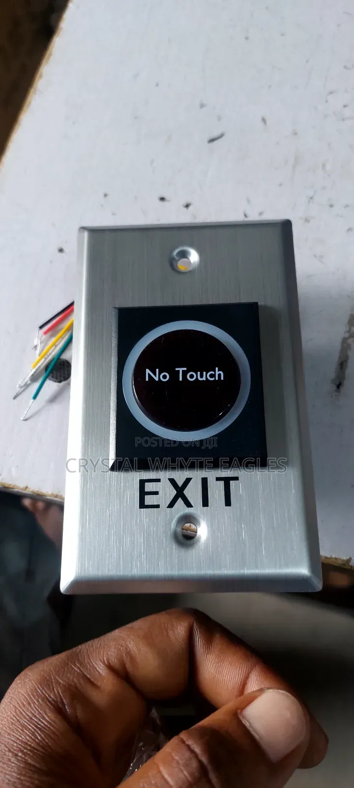 No Touch Exit Button