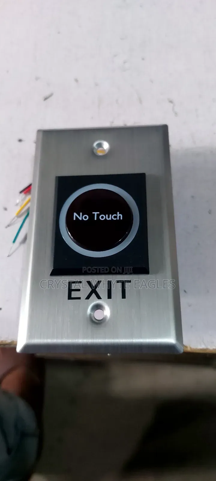 No Touch Exit Button