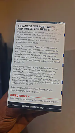 Prostate Advance (Force Factor) 180 Tablets