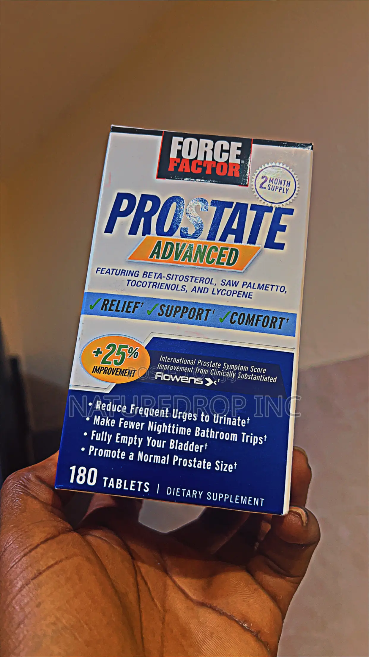 Prostate Advance (Force Factor) 180 Tablets
