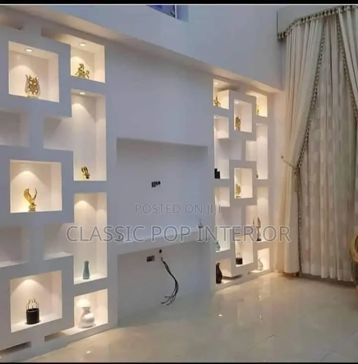 Plasterboard Tv Stand Design