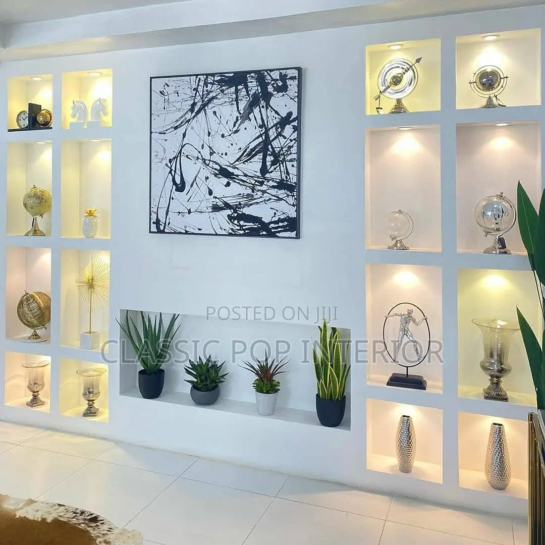 Plasterboard Tv Stand Design
