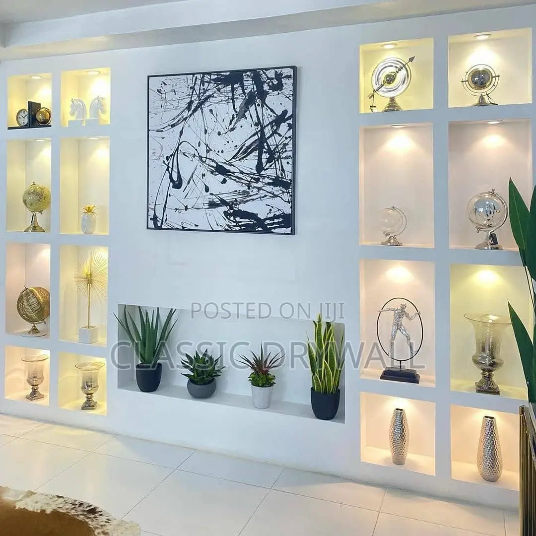 Plasterboard Tv Stand Design