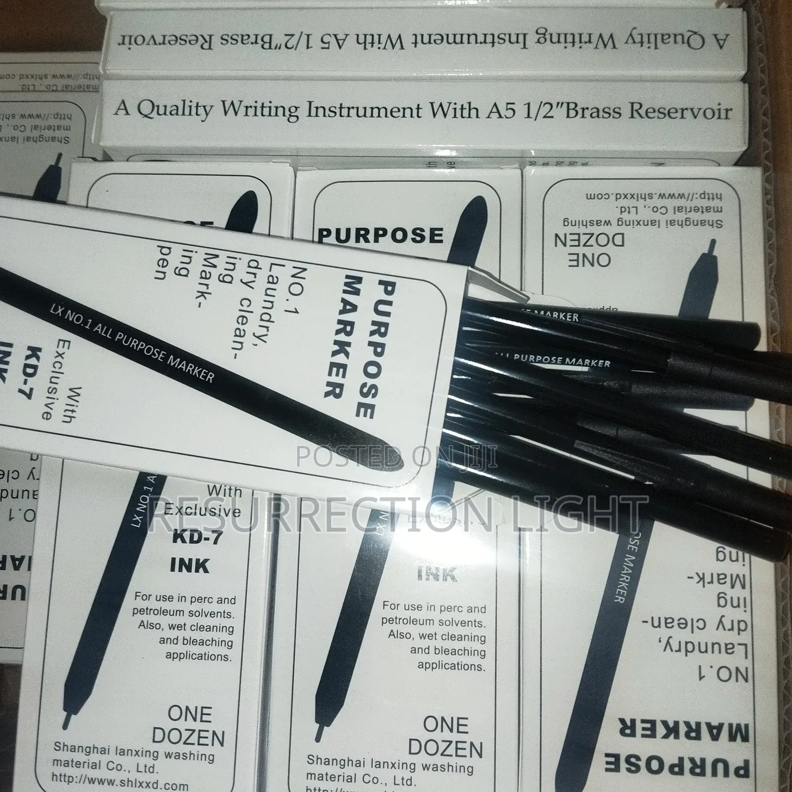 Permanent Tagging Pen/Water Resistance/Laundry Pen