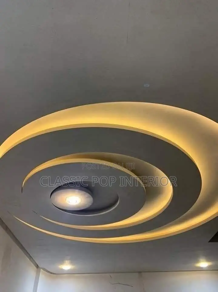 Plasterboard Board Ceiling Design Installation
