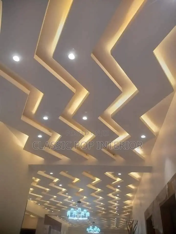 Plasterboard Board Ceiling Design Installation