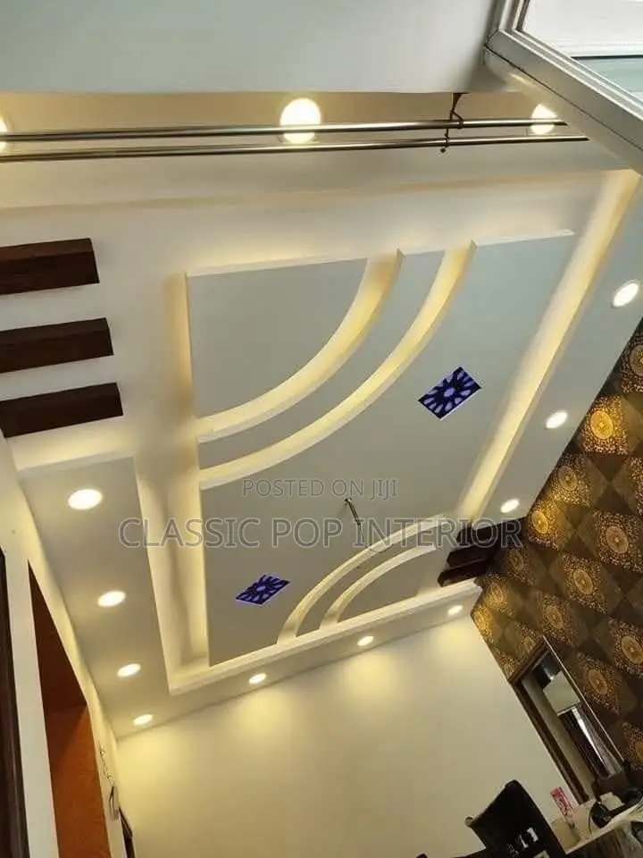 Plasterboard Board Ceiling Design Installation