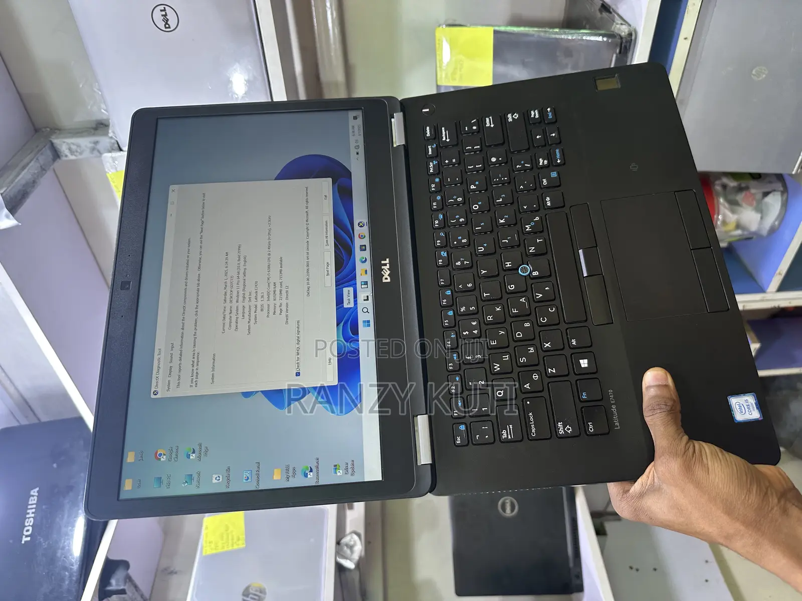 Laptop Dell Latitude E7470 8GB Intel Core I5 SSD 256GB