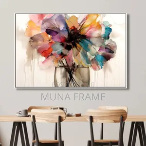 Abstract New Hd Beautiful Rose Flower Wall Artwork