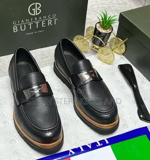 Italian Gianfranco Butteri Pure Leather Men Shoe