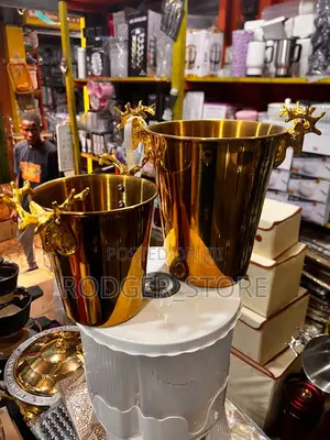Luxury Gold Ice Bucket Big