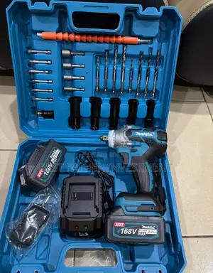 168v Makita Impact Wrench With Tools  Kit