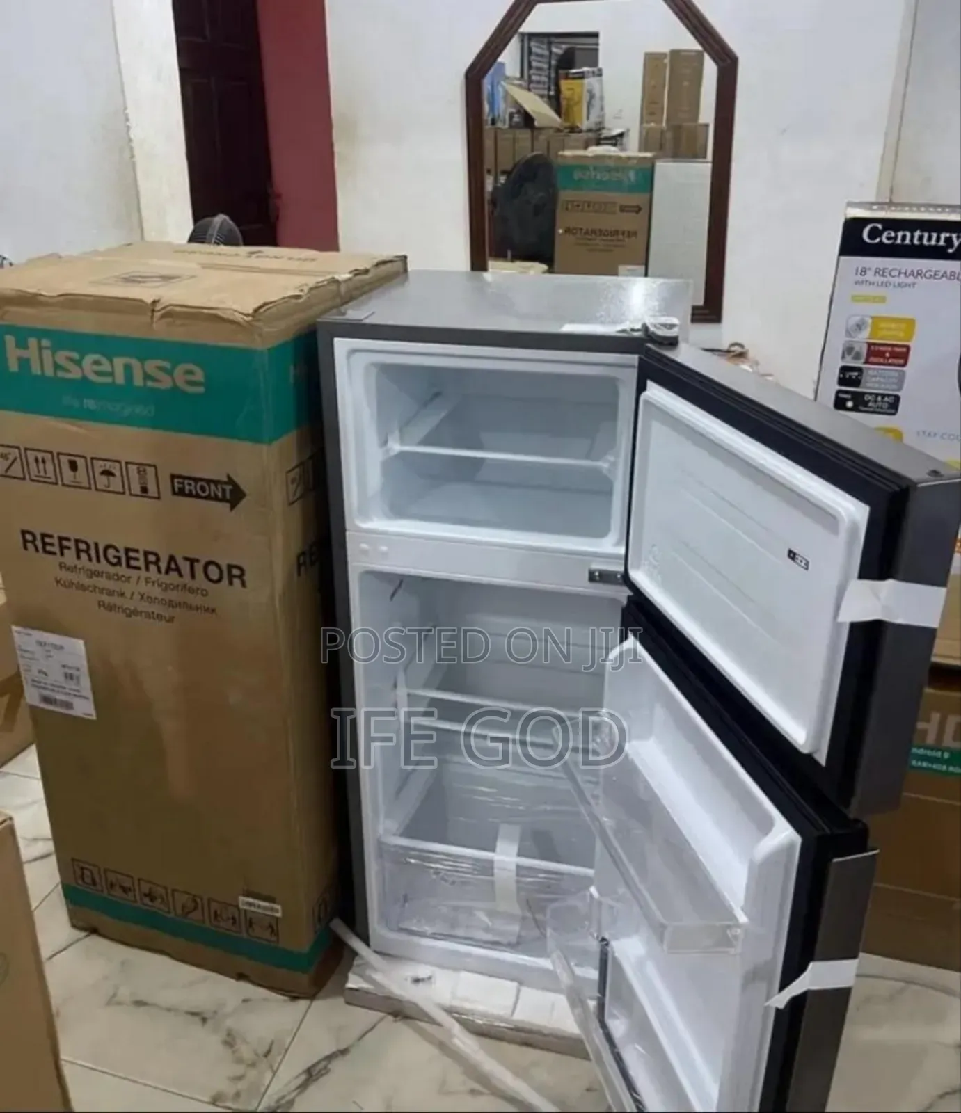 Original Hisense 150litters Inverter Refrigerator 2 Doors