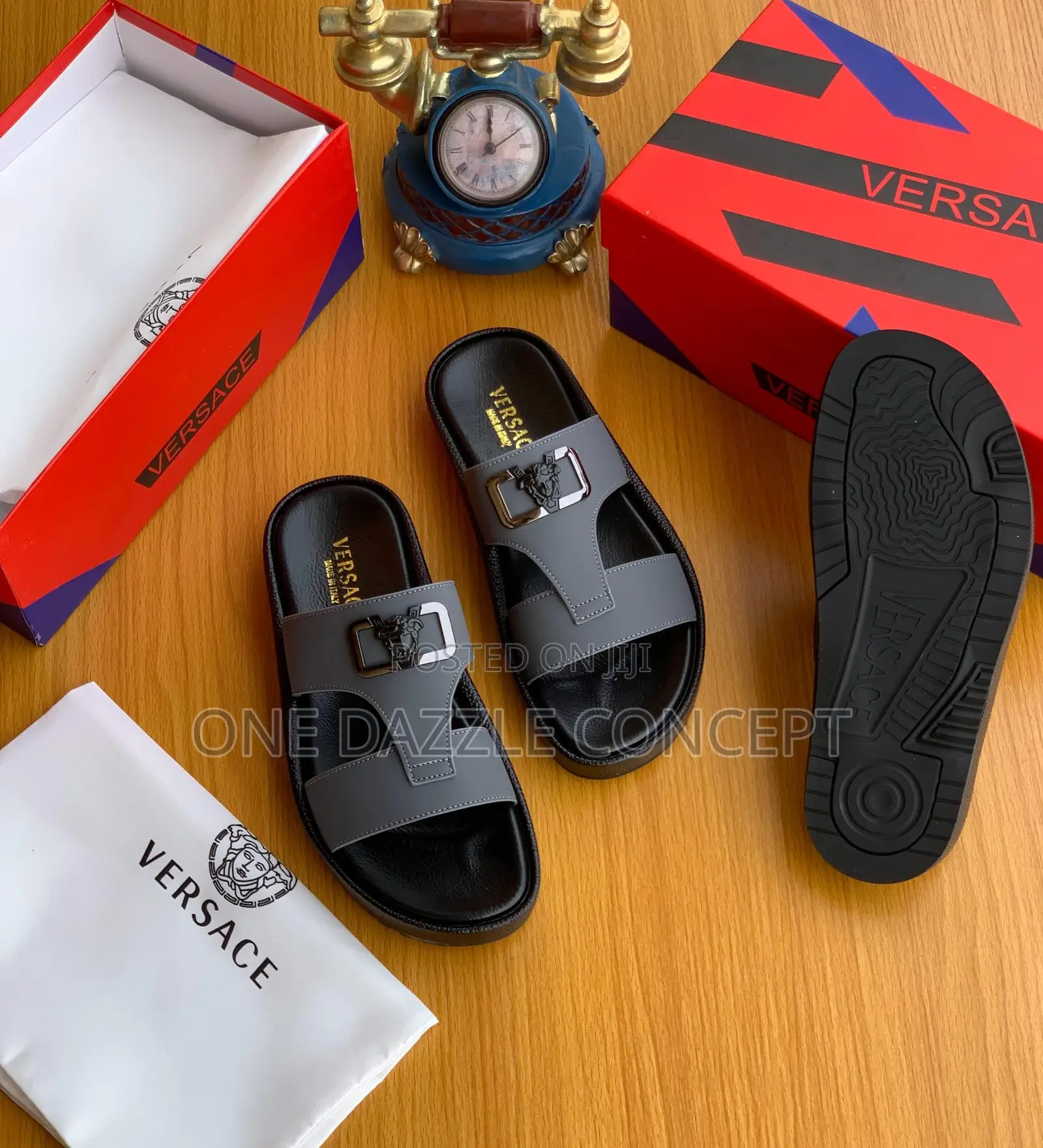 Versace Logo Sandal