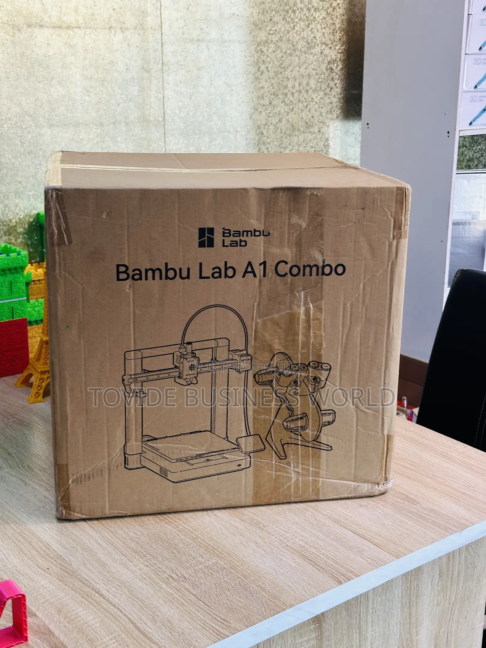 Bambu Lab A1 Combo High-speed Multi-color 3d Printer