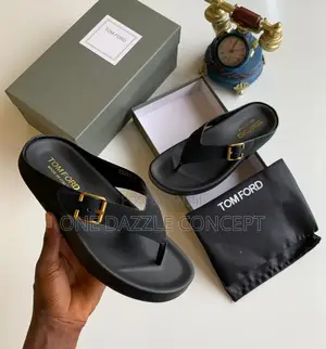 Tomford Buckle Thong Sandal