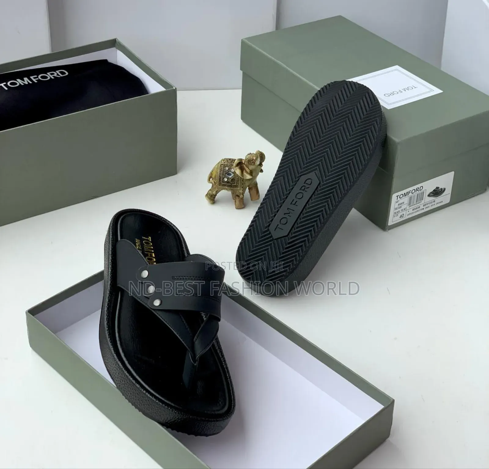 Tom Ford Leather Slippers