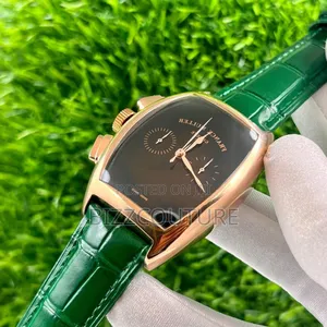 Original Franck Muller Green Leather Strap Watch