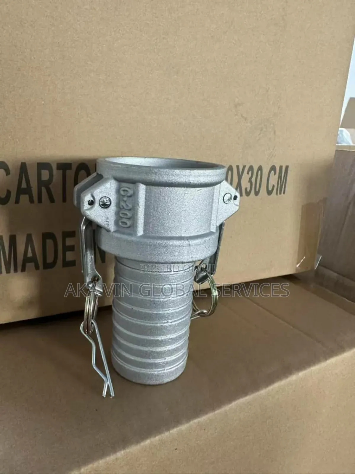 Quick Coupling for Water/Oil.