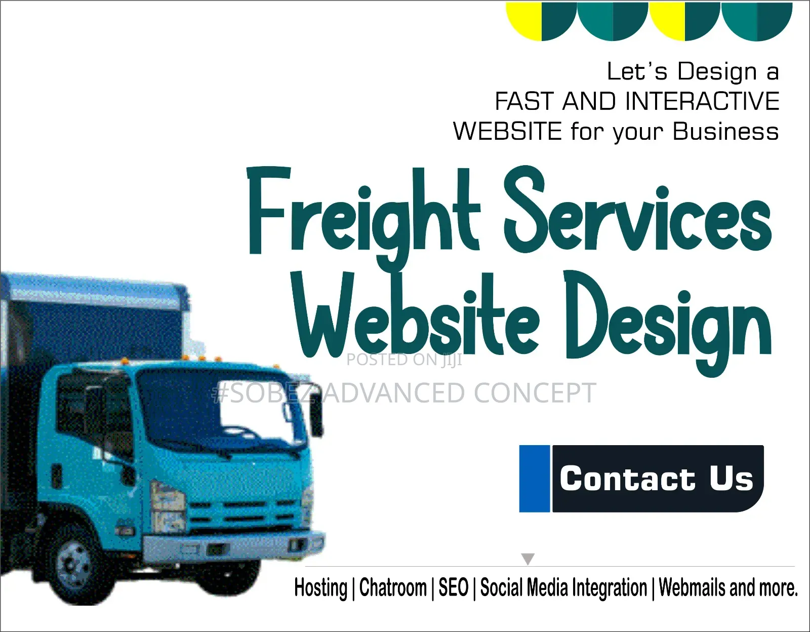 Freight Services Website Design