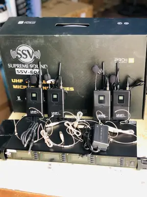 Ssv Quality 4 Lavalier/Lapel Wireless Microphone