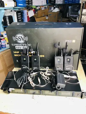Ssv Quality 4 Lavalier/Lapel Wireless Microphone