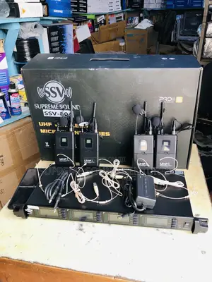 Ssv Quality 4 Lavalier/Lapel Wireless Microphone
