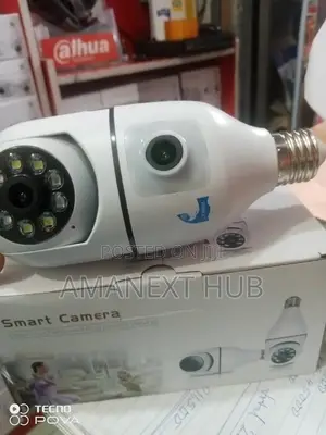 Dual Lens Bulb Camera