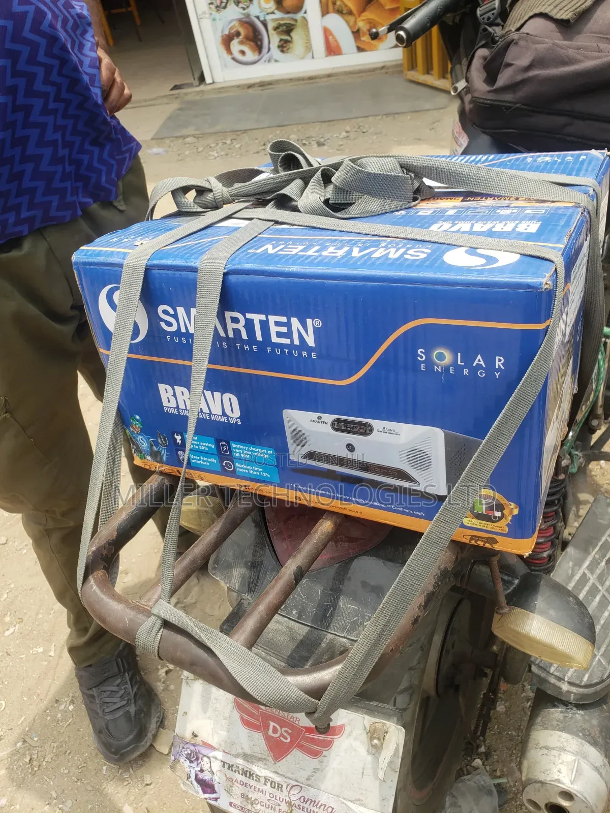 Smarten Inverter 1.2kva 12v Supplied to Festac